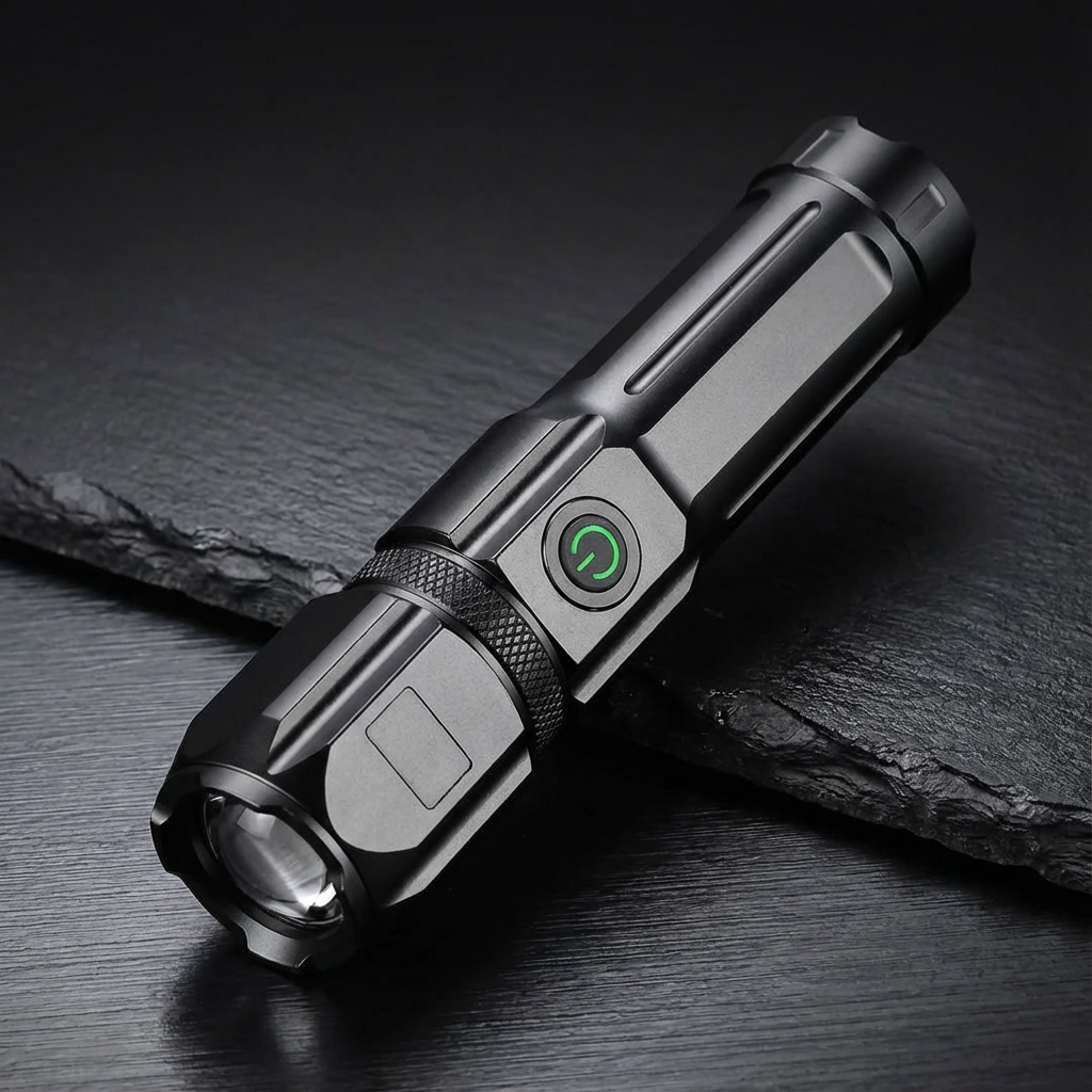 Powerful LED Flashlight Rechargeable